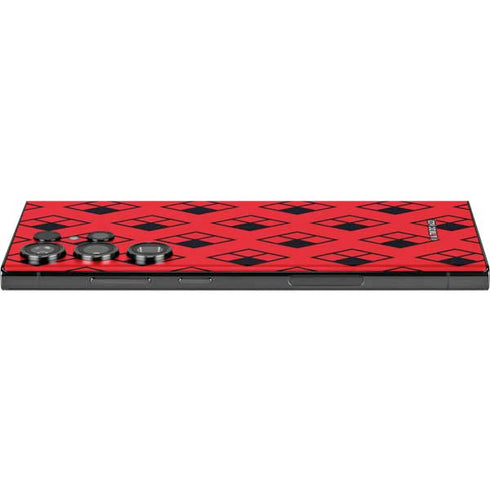 DC Comics Harley Quinn Logo Pattern Galaxy Skins